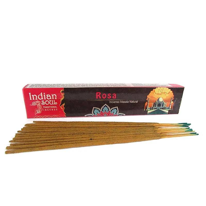 Incenso Indian Soul de Massala Tradicional - Rosa