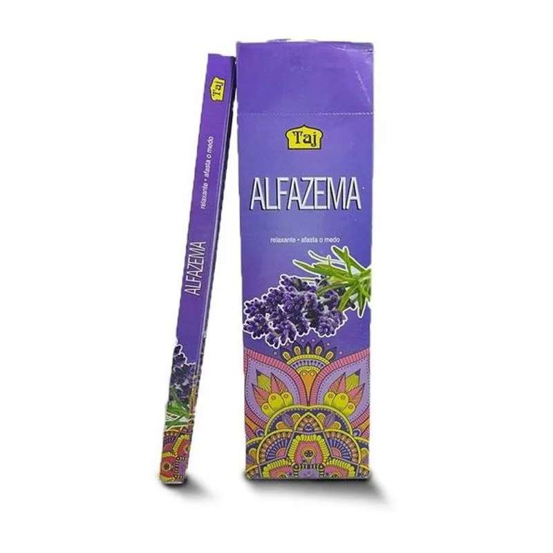 Incenso Indiano taj Alfazema com 7 varetas