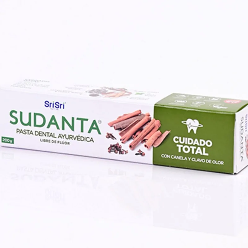 Crema dental Sudanta cuidado total 200 grs