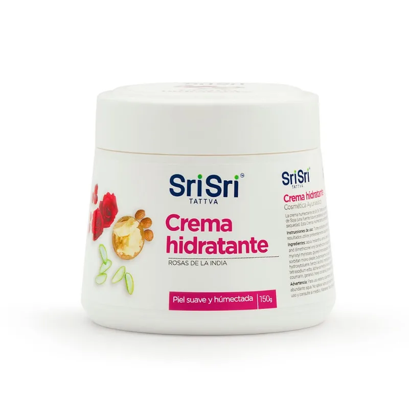Crema Corporal Sri Sri Tattva Rosas de la India x 150 g