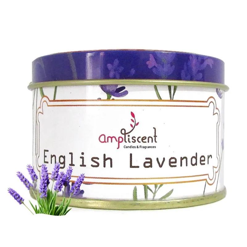 Vela Aromática Ampliscent - Lavanda Inglesa: Acalma e Relaxa