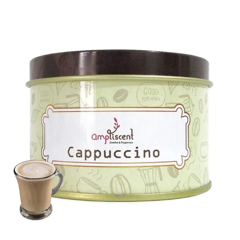 Vela Aromática Ampliscent - Capuccino: Ambiente Acolhedor, Reduz o Estresse