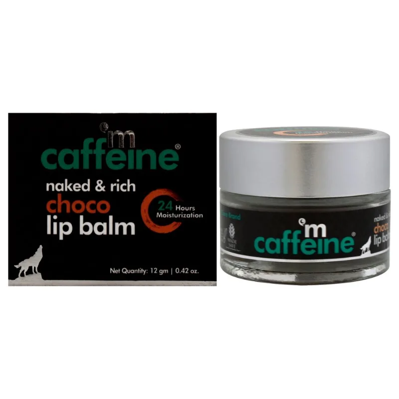 Bálsamo Labial De Chocolate Rico E Nu Da Mcaffeine Para Unissexo - 0,42