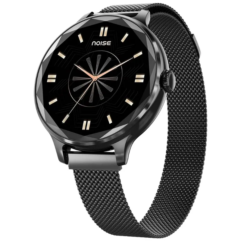 Reloj Inteligente Mujer Noise Diva Metal Llamadas Resistente Ip67 Reloj Inteligente Mujer Noise Diva Metal Llamadas Resistente Negro IP67