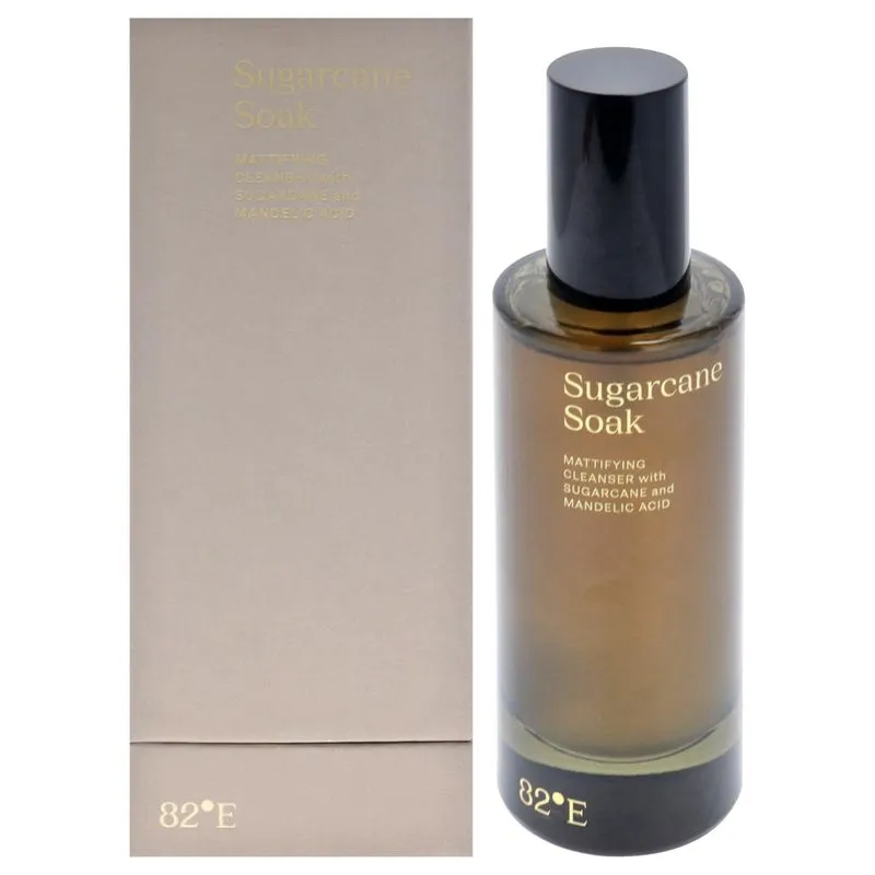 Limpador 82e Sugarcane Soak Matificante Para Mulheres 100ml