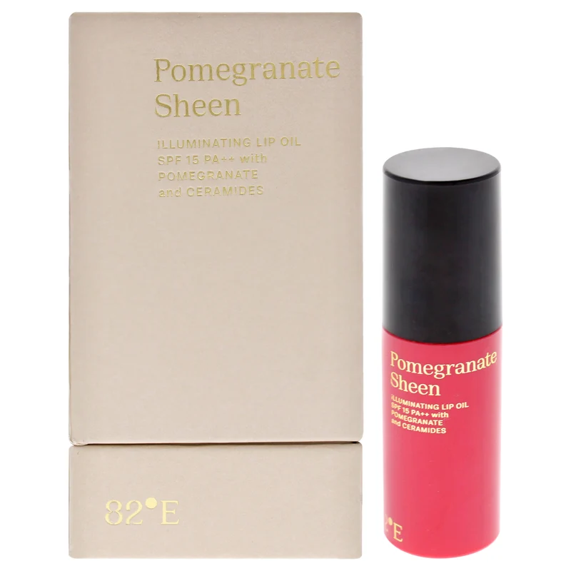 82East By Deepika Padukone Pomegranate Sheen Illuminating Lip Oil SPF 15 PA Plus by 82East By Deepika Padukone for Women - 0.2 oz Lip Oil 0.2 oz