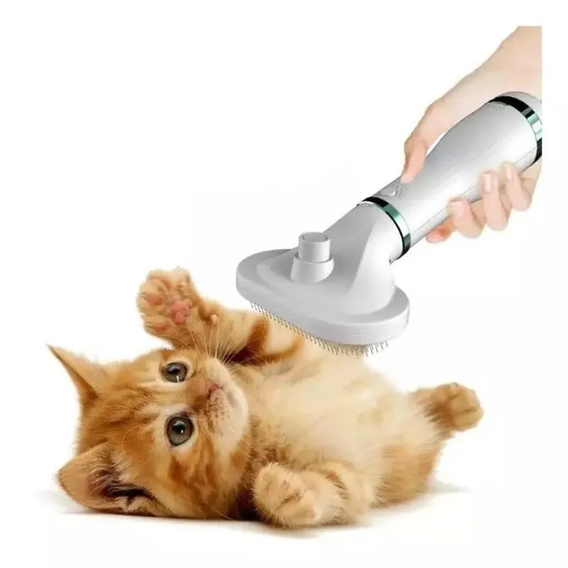 Escova Secadora Pet Cão Cachorro Gato Animal Pelo Tosa 110v