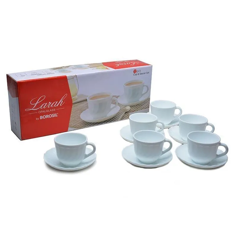 Conjunto De Xicaras E Pires Com 6 Unidades