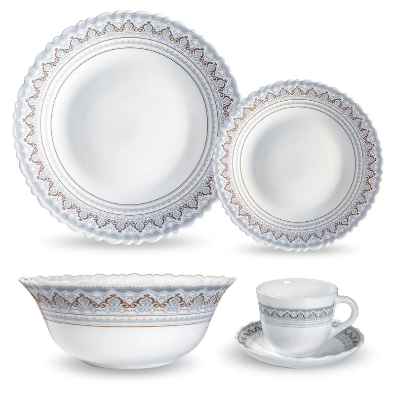 Aparelho de Jantar 20 Peças Borosil – Modelo Classic