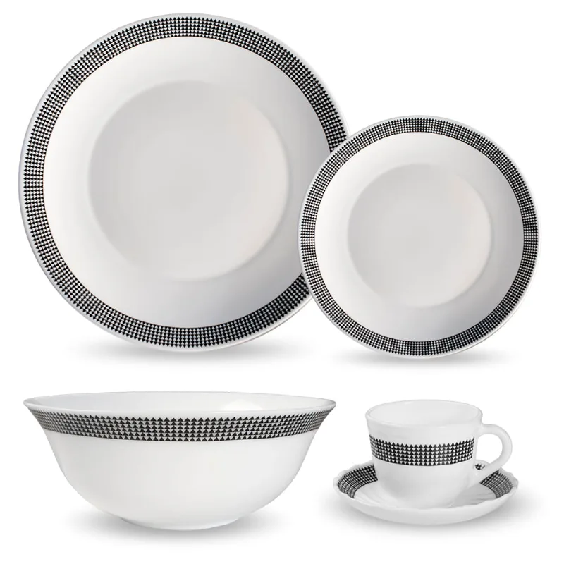 Aparelho de Jantar 20 Peças Borosil – Modelo Acura