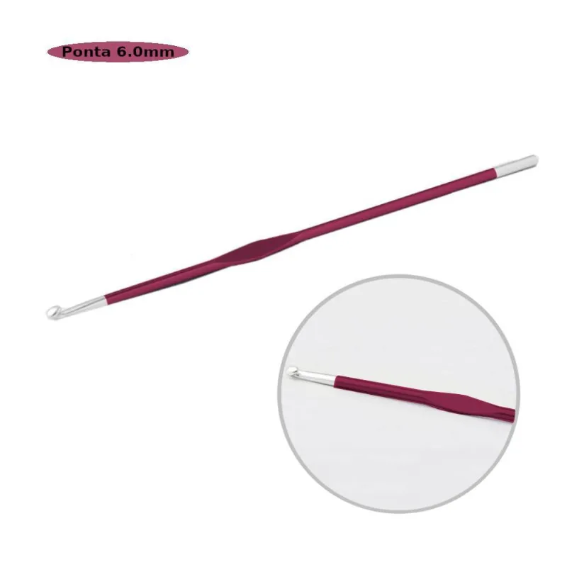 Agulha Para Crochê Knitpro Zing Aluminium 6.0mm