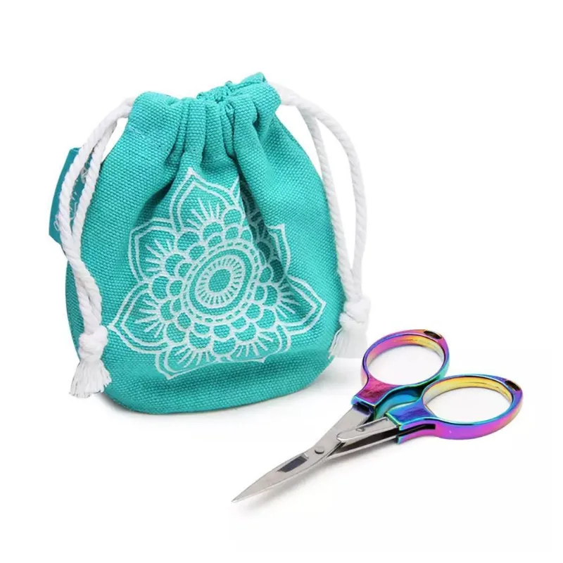 Tesoura Dobrável Knitpro Mindful Arco-íris