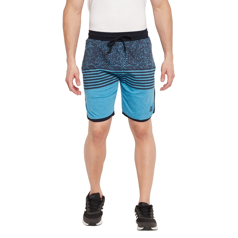 Duke Urban Men Regular Shorts (LF2876) Blue Moon Mel. / XXL / Colorblocked