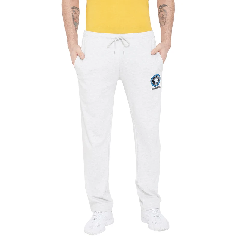 Duke Urban Men Jogger Slim Fit Track Pants (MTLF156) M.Grey Melange / M / Solid