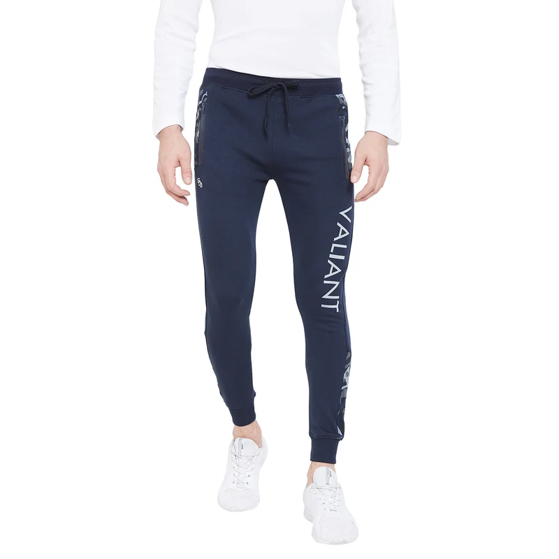 Duke Urban Men Smart Fit Track Pant (LF2891) Navy / M / Printed