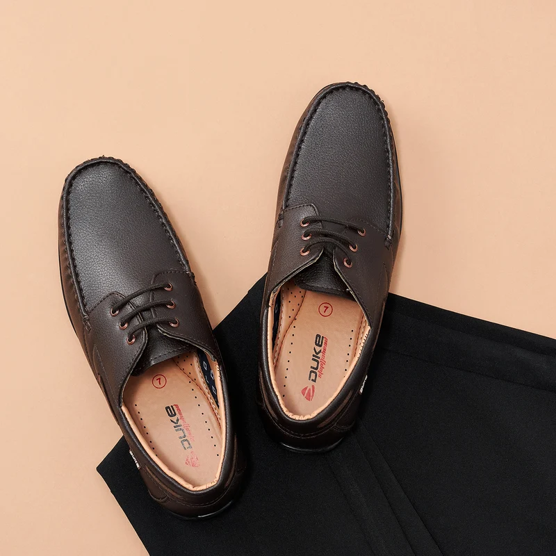 Duke Men Loafers (FWOL636) Brown / UK 11 / Solid