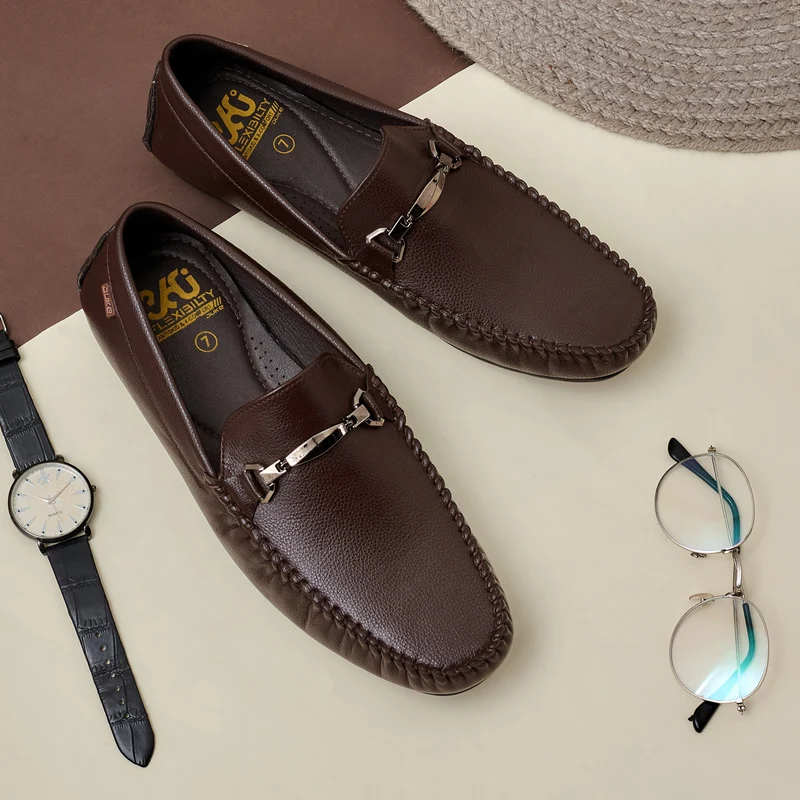 Duke Men Casual Shoes (FWOL651) Brown / UK11 / Solid