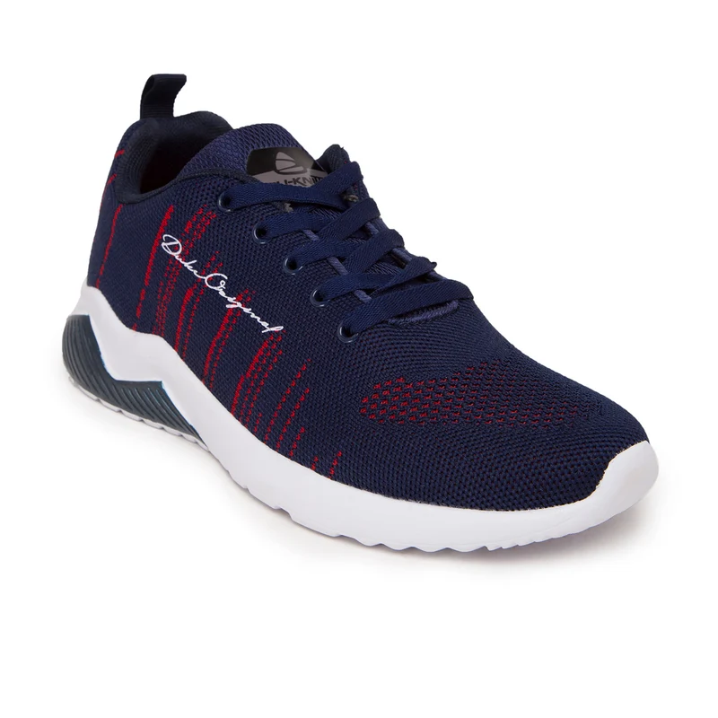 Duke Men Sports Shoes (FWOL1248) Navy/Red / UK 8 / Colorblocked