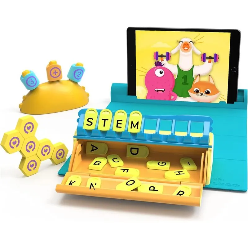PlayShifu Plugo Stem Pack 3 em 1 Matemática Palavras Blocos