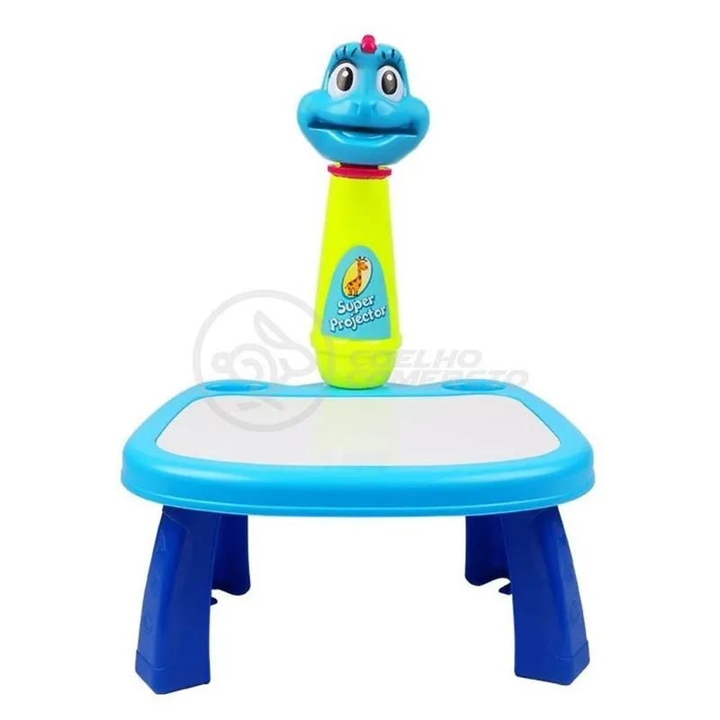 Projetor para Desenho Infantil Mesa de Desenhos Interativos Infantil para Pintura e Aprendizagem