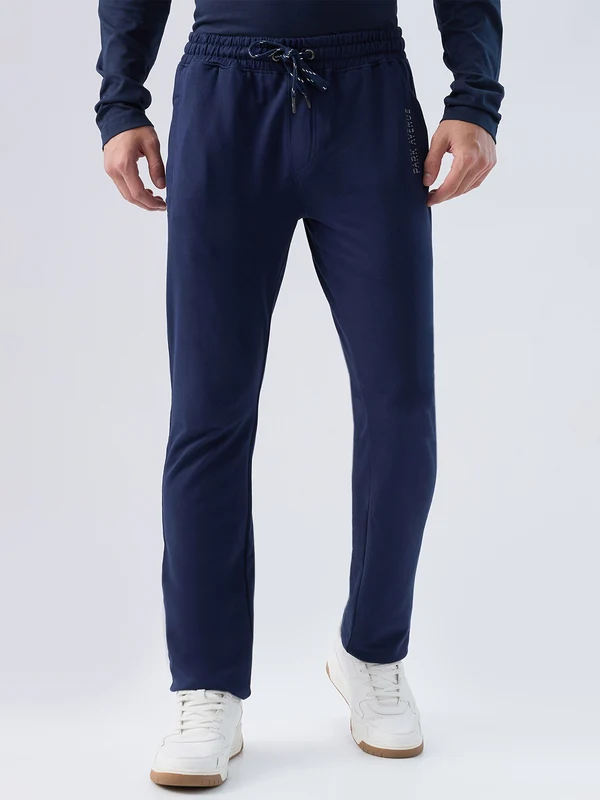 Park Avenue Men Blue Trackpant 110 / Blue
