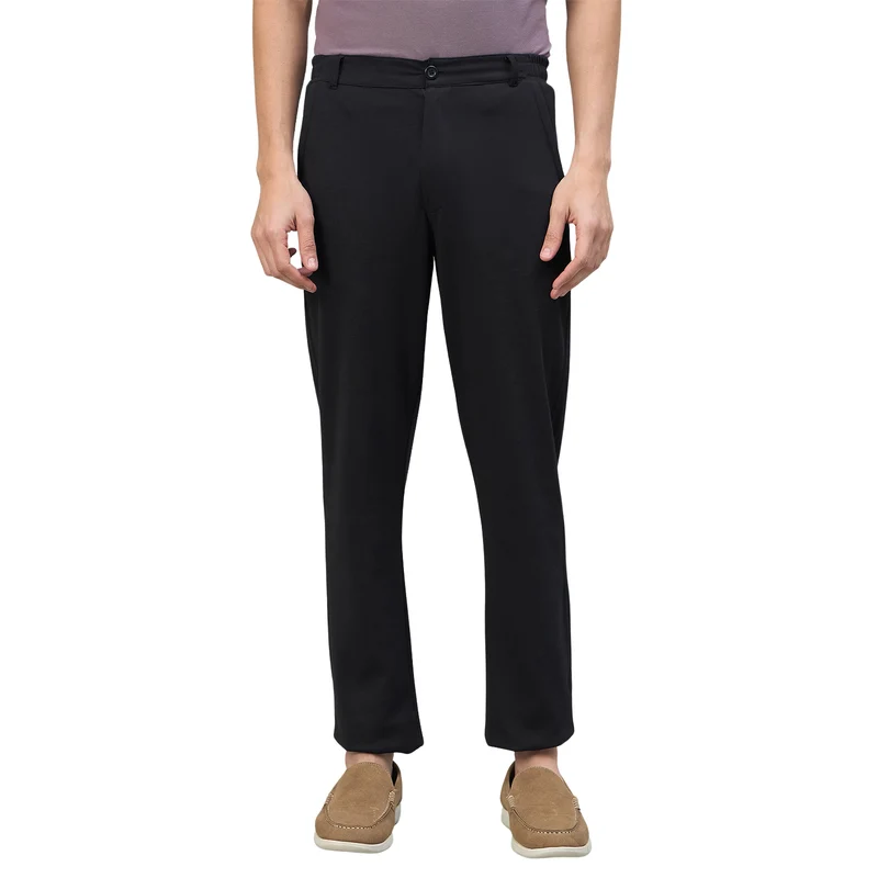 Duke Urban Men Knitted Designer Lower (LF9092) Black / M / Solid