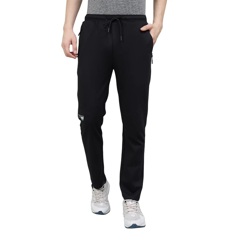 Duke Urban Men Relaxfit Knitted Designer Lower (LF9106) Black / M / Solid