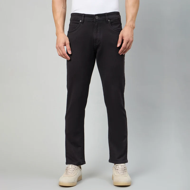 Duke Men Smart fit Stretchable Jeans (SDD9063A) Coffee / 34 / Washed