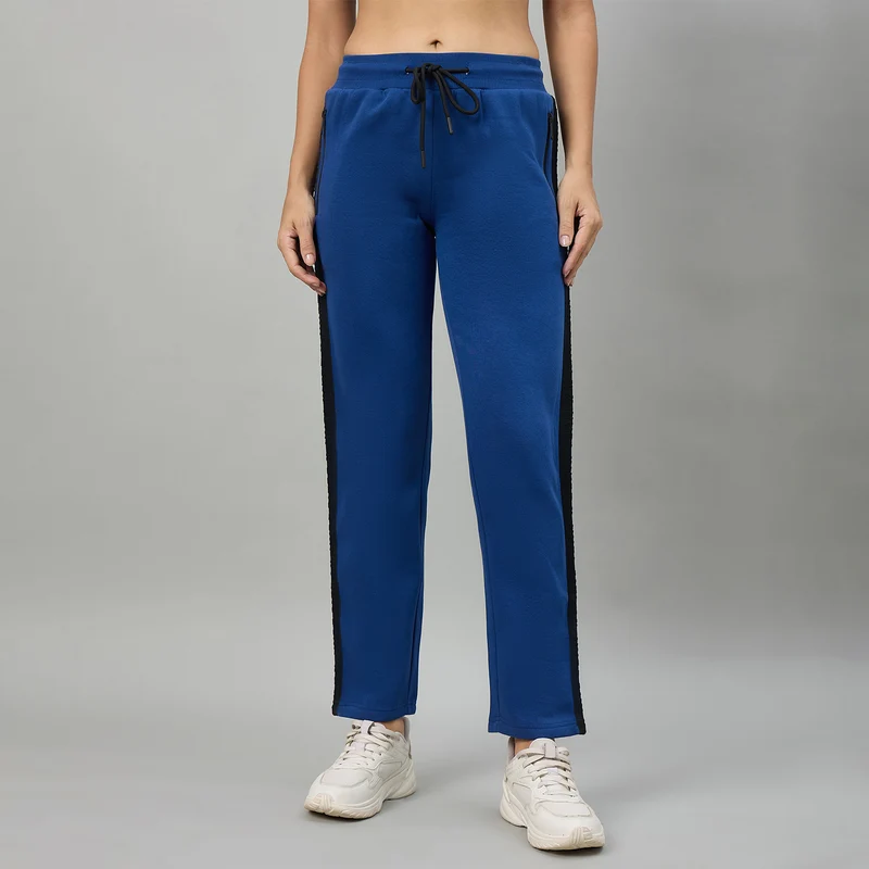 Duke Women Regular Track Pant (LFX5004L) Ink Blue / L / Solid