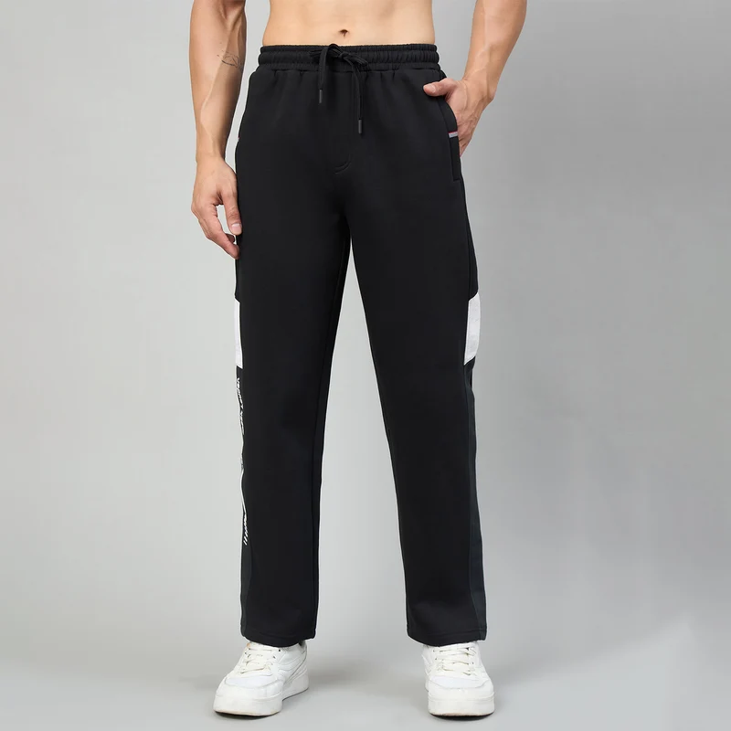 Duke Men Classic Fit Trackpant (LF9095) Black / XXL / Solid