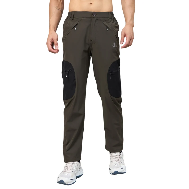 Duke Men Regular Fit Trackpant (LF9110) Olive / XXL / Solid