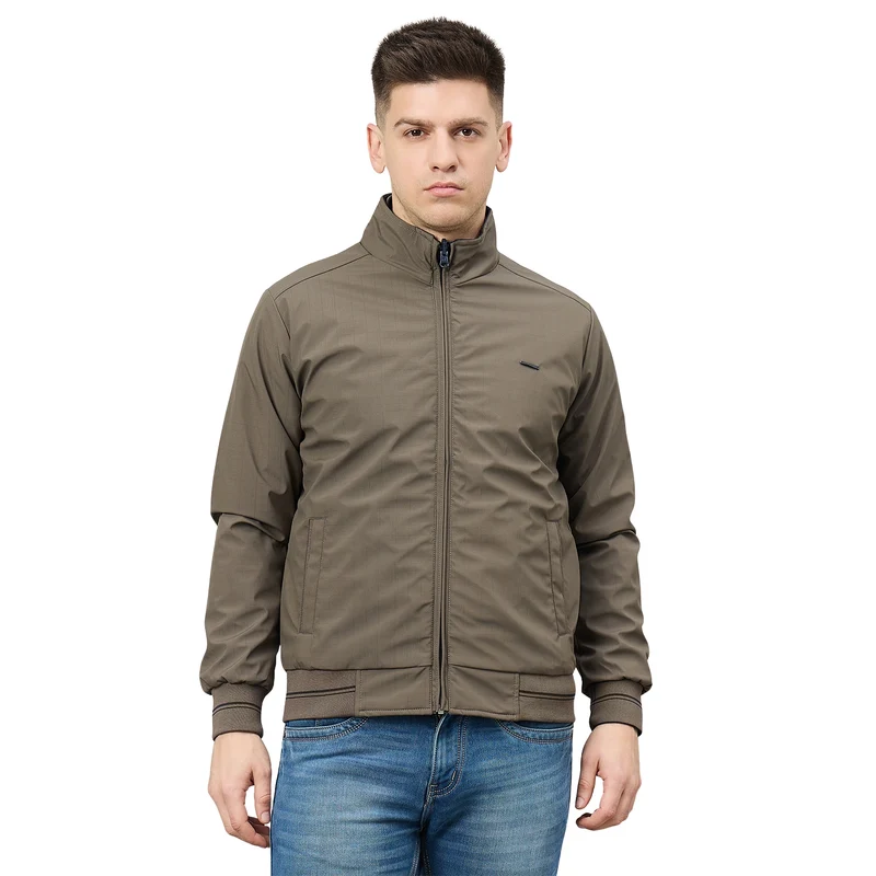 Duke Urban Men Full Sleeve Reversible Slim fit Jacket (SDZ3235) L.Olive / L / Solid