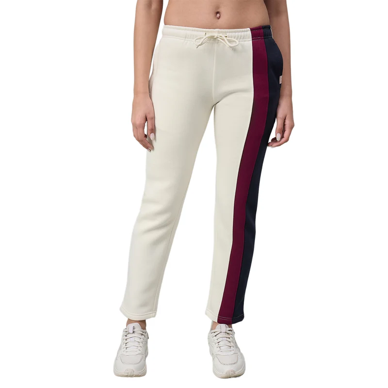Duke Urban Women Stylish Knitted Casual Lowers (LFX5006L) Off White / XXL / Solid