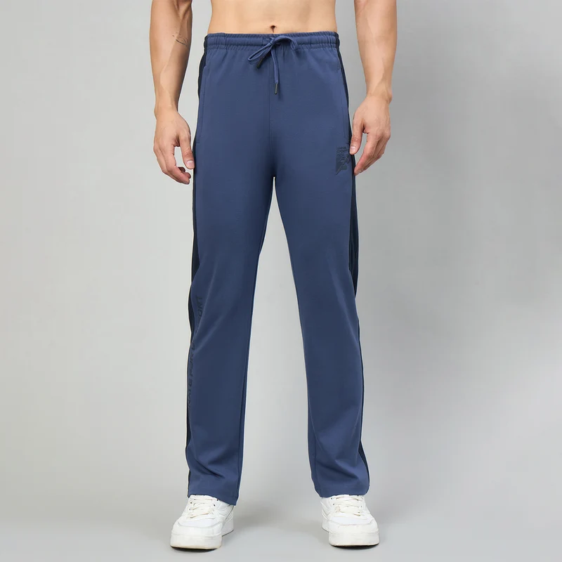 Duke Men Relax Fit Trackpant (MLF9128) Mid-Night / M / Solid