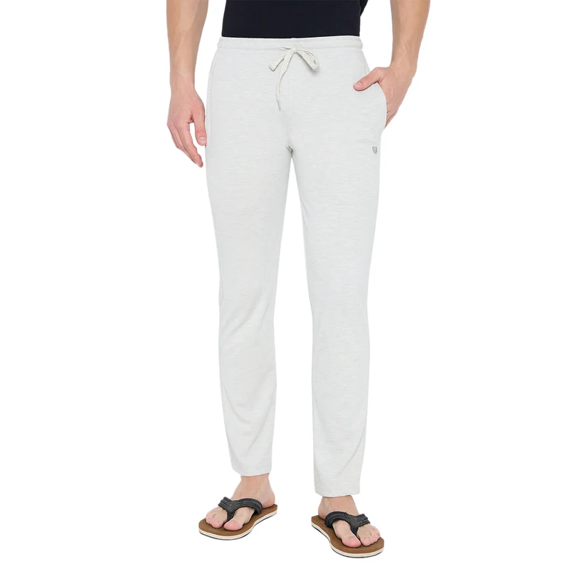 Duke Urban Men Regular Fit Solid Lower (LF9000T) L.Grey Melange / L / Solid