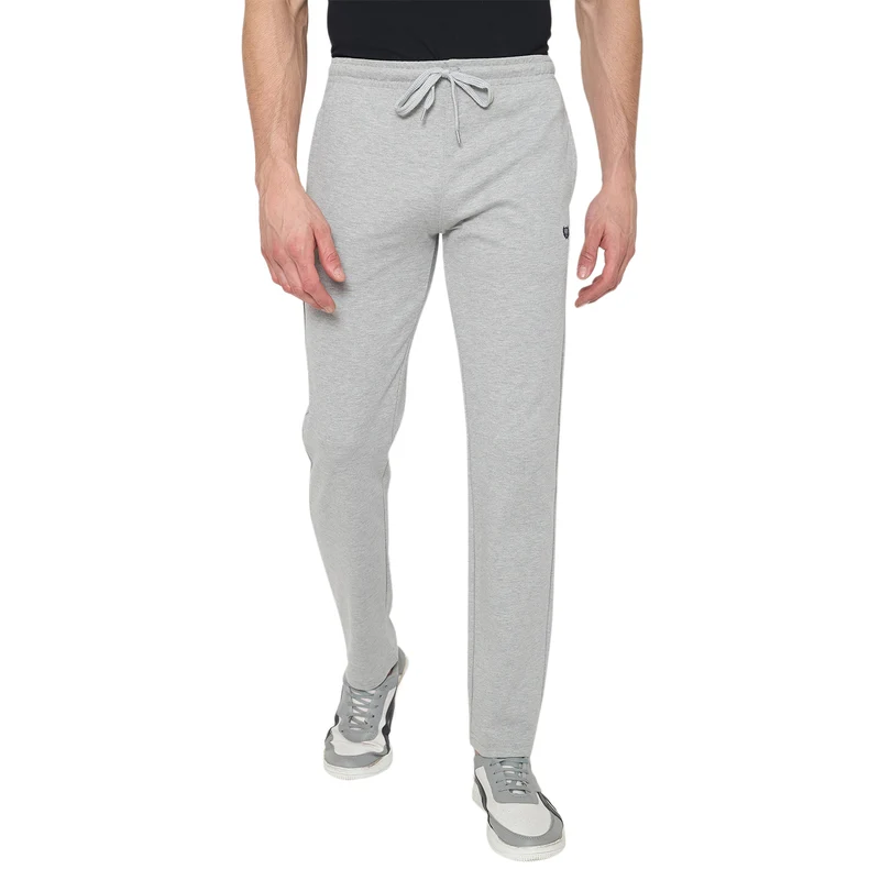 Duke Urban Men Regular Fit Solid Lower (LF9000T) M.Grey Melange / L / Solid