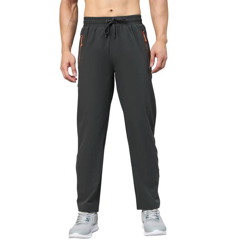 Duke Men Regular Fit Trackpant (MLF9017T) D.Grey / XXL / Solid