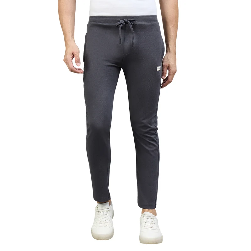 Duke Urban Men Regular Cotton Lower (LF9122) Charcoal / L / Solid