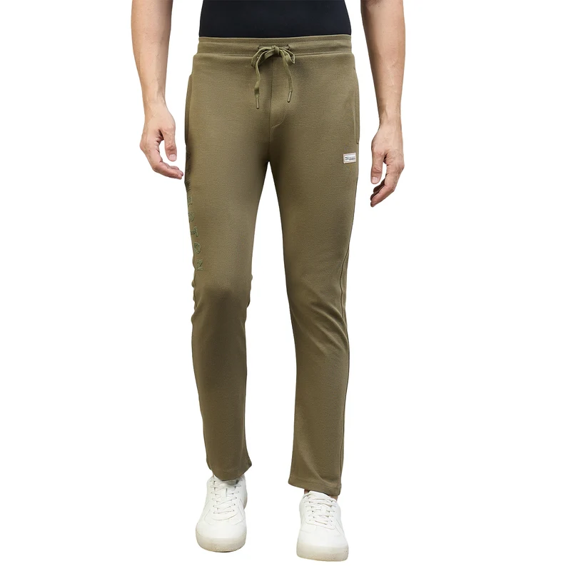Duke Urban Men Regular Cotton Lower (LF9122) Olive / M / Solid