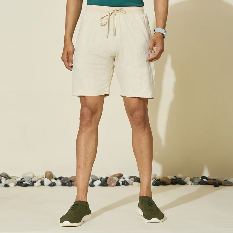 Duke Men Regular Fit Bermuda Shorts (LF6089B) Vanilla / XL / Solid