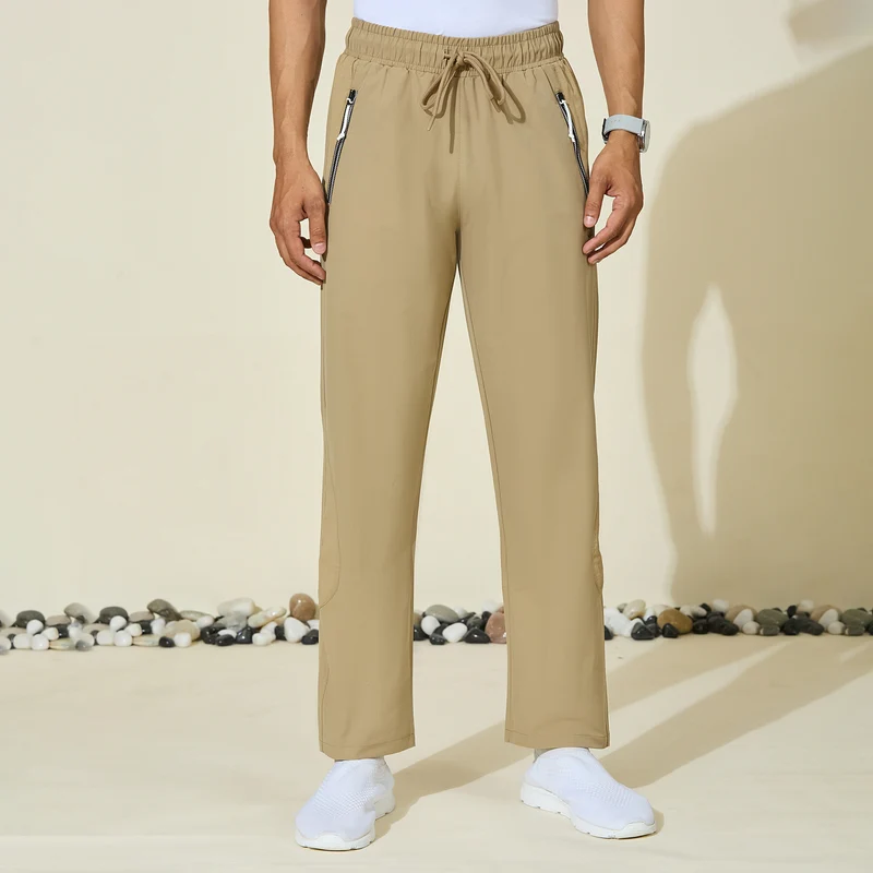 Duke Urban Men Regular Fit Solid Lower (LF9017T) Stone / XL / Solid