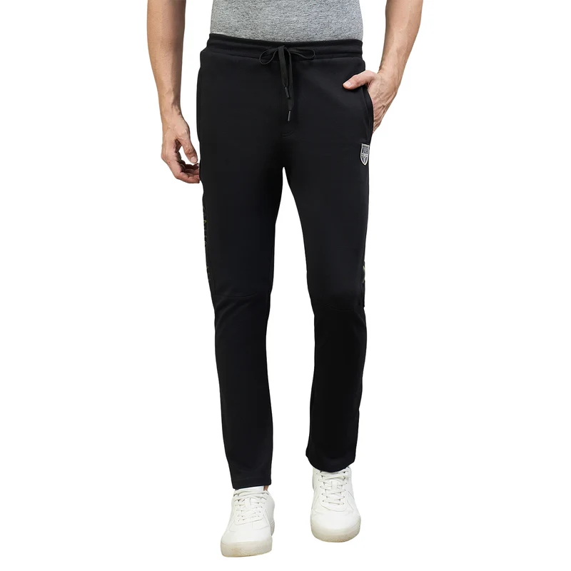 Duke Urban Men Regular Cotton Lower (LF9116) Black / XXL / Solid