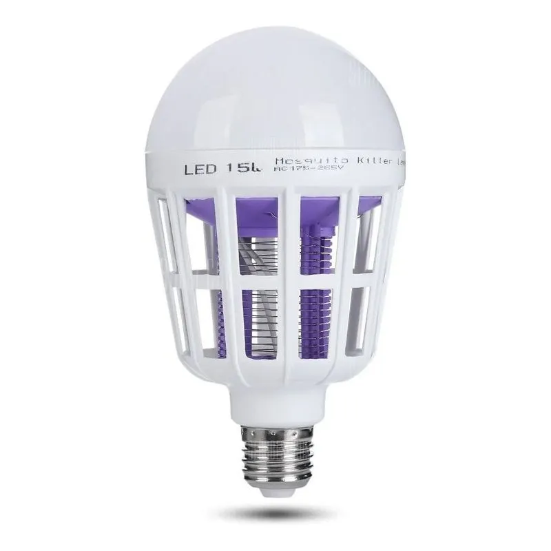 Repelente Lampada Led UV Mosquito Armadilha Dengue Zika Eletrico
