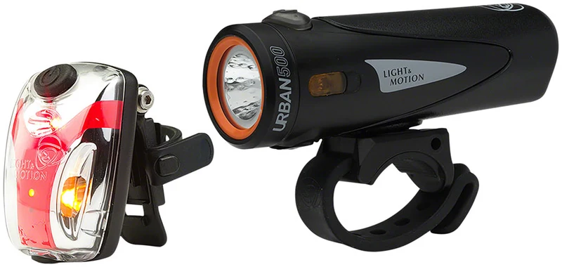 Light and Motion Urban 500 and Vis Micro II Set Headlight Taillight