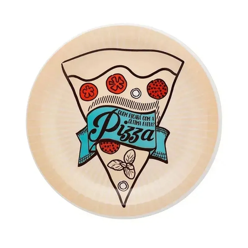 Prato Raso Pizza 26 cm Yellow Oxford