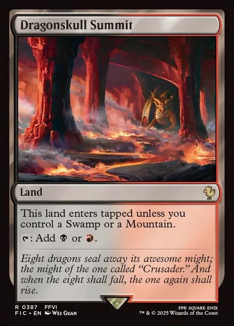 Dragonskull Summit (387) - Surge-Foil Foil / Near Mint