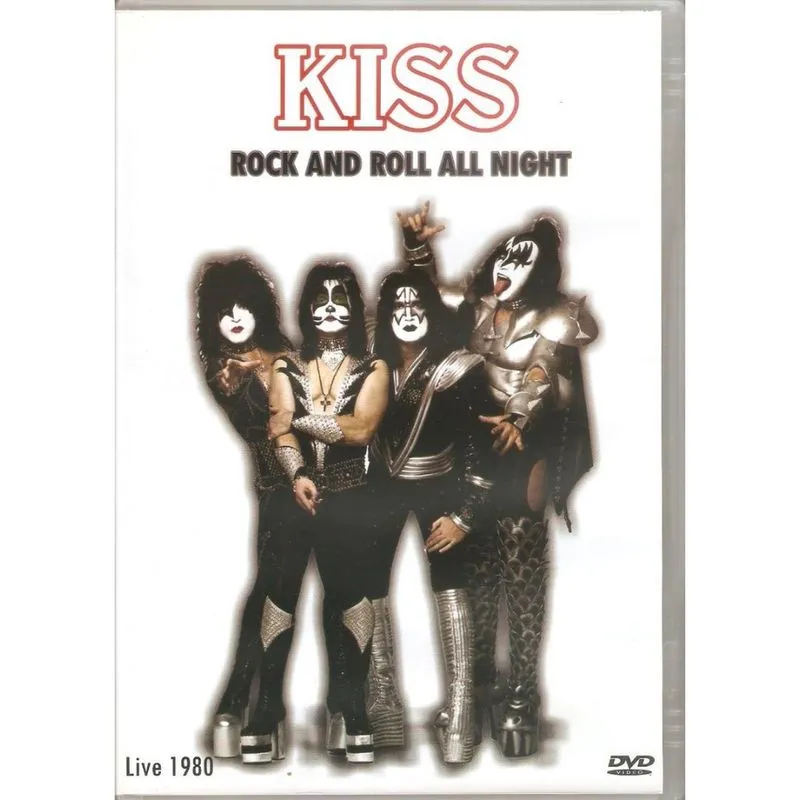 Dvd Kiss - Rock And Roll All Night