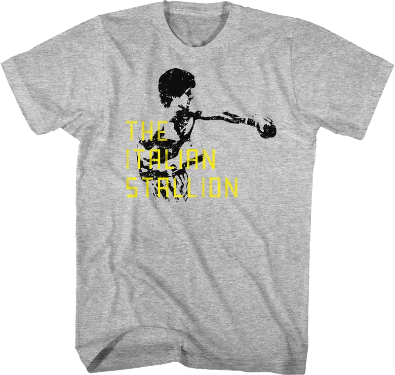 Italian Stallion Punch Rocky T-Shirt 2XL
