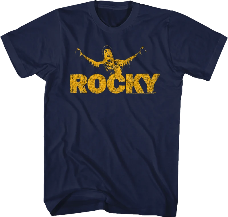 Vintage Training Pose Rocky T-Shirt 2XL