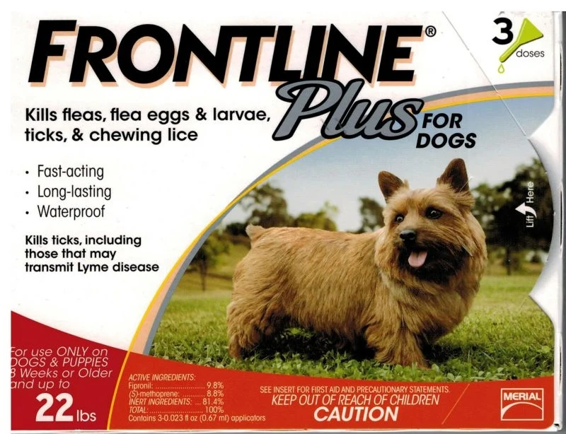 Frontline Plus for Dogs 89-132 Lbs